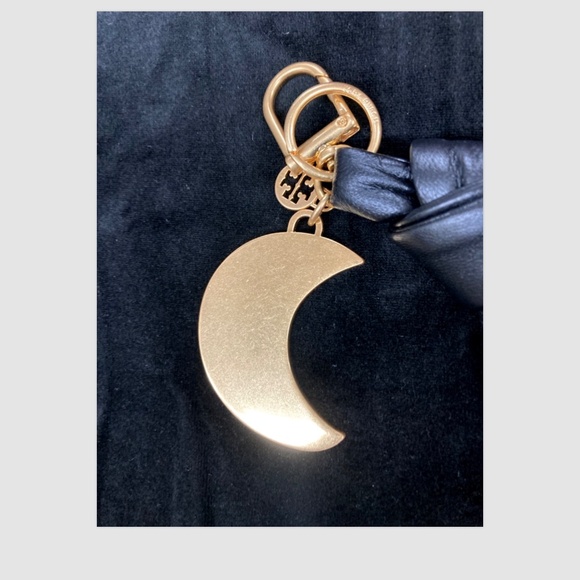 Tory Burch authentic luxury timeless  RARE iconic leather bow key fob - Picture 5 of 5